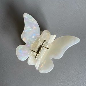 Butterfly Hair Claw (White)
